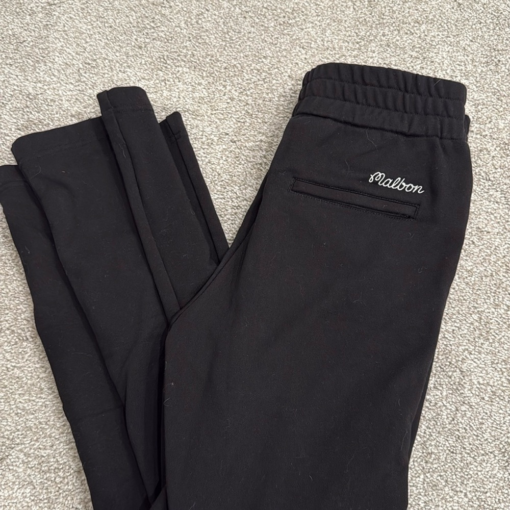 Women's Black Track Joggers